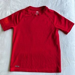 Starter Red Moisture Wicking Tee
